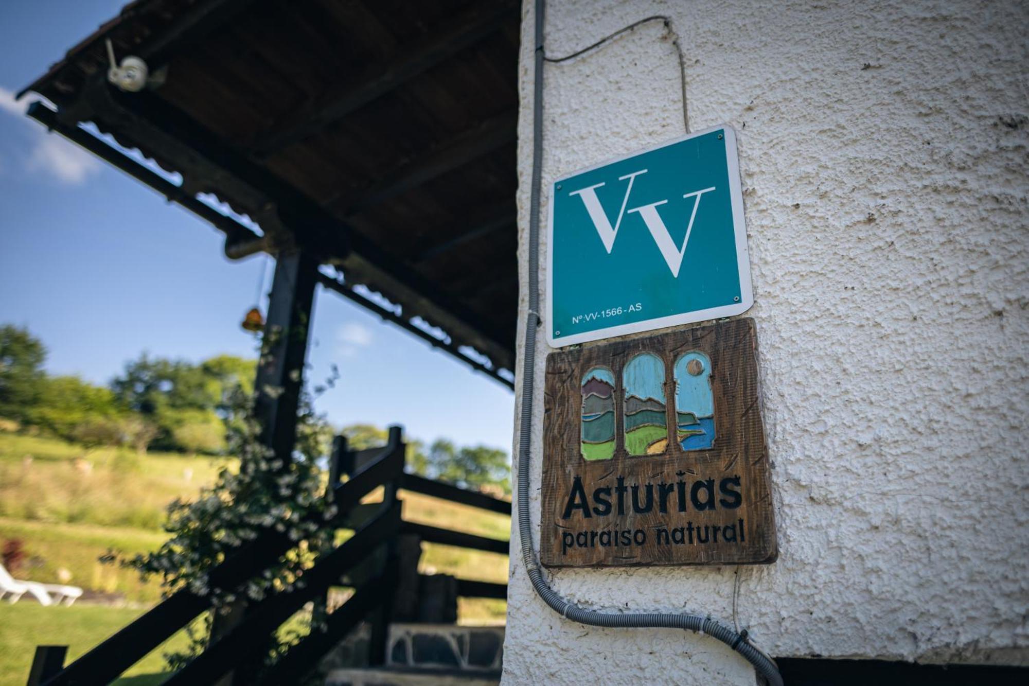 Finca La Naguada Casa Rural En Asturias Beloncio Kültér fotó